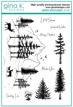 Gina K Designs - STAMPS- Warmest Winter Wishes